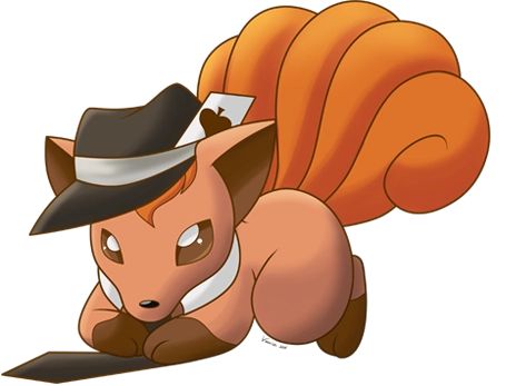 Goupix avec son chapeau